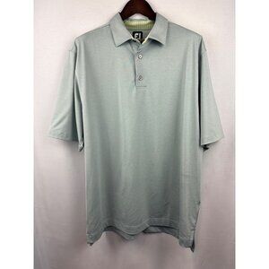 Men’s FootJoy XL Light Gray Polo Golf Shirt